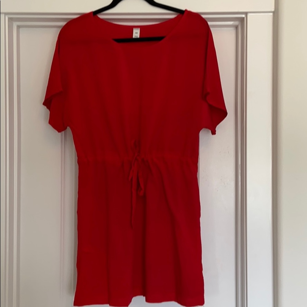 Red Old Navy dress size S small